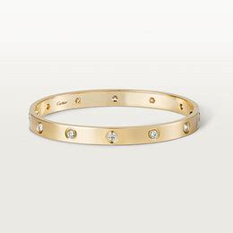 cartier 10 diamond love bracelet|cartier love bracelet price euros.